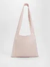 Eileen Fisher Organic Linen Shopper Tote In Pink