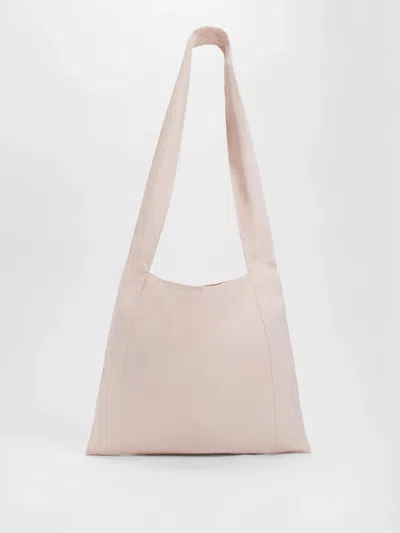 Eileen Fisher Organic Linen Shopper Tote In Pink