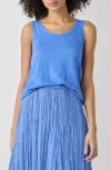 Eileen Fisher Organic Linen Tank In Ultma