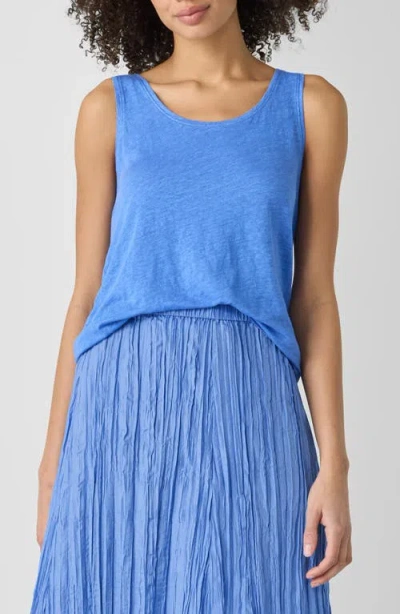 Eileen Fisher Organic Linen Tank In Ultma