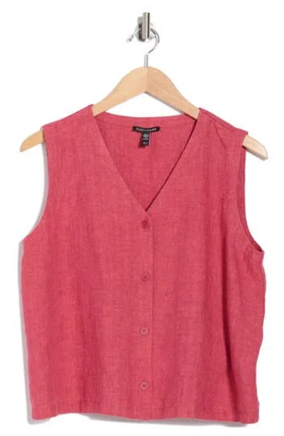 Eileen Fisher Organic Linen Vest