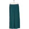 Eileen Fisher Organic Linen Wide Leg Pants In Aegean