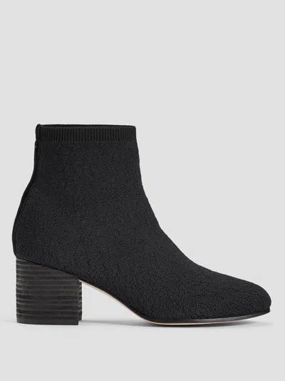 Eileen Fisher Oriel Recycled Stretch Knit Bootie In Black