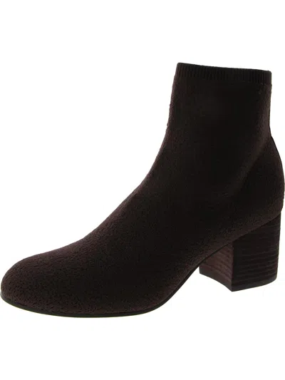 Eileen Fisher Oriel Womens Knit Pull On Ankle Boots In Gold