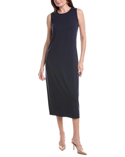 Eileen Fisher Oval Dress In Blue
