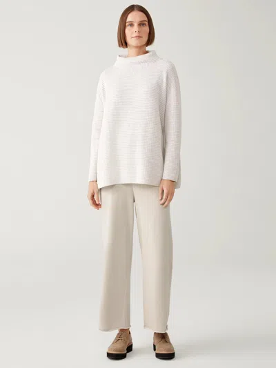 Eileen Fisher Peruvian Organic Cotton Blend Wide-leg Pant