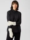Eileen Fisher Peruvian Organic Cotton Crimp Glovelettes