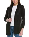 Eileen Fisher Petite Basic Cardigan In Black