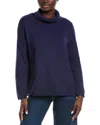 Eileen Fisher Petite Cashmere-blend Tunic In Blue