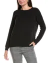 Eileen Fisher Petite Crewneck Tunic In Black