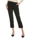 Eileen Fisher Petite Garment-dyed Utility Tapered Pant In Black