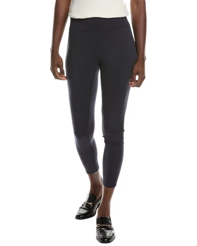 Eileen Fisher Petite High Waisted Ankle Legging In Navy