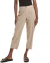 Eileen Fisher Petite Lantern Cargo Pant In Black