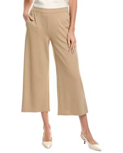 Eileen Fisher Petite Lightweight Ponte Wide Leg Pant In Neutral