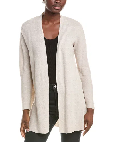 EILEEN FISHER EILEEN FISHER PETITE LINEN-BLEND LONG CARDIGAN