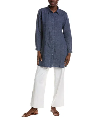 EILEEN FISHER EILEEN FISHER PETITE LINEN SHIRT