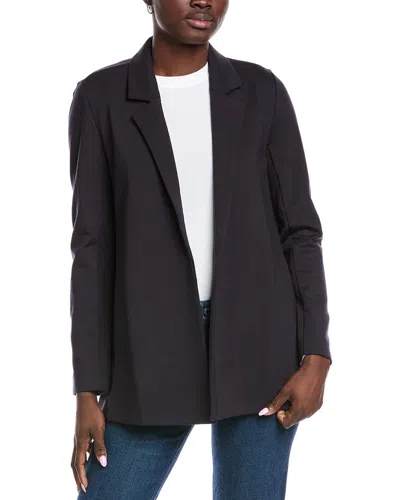 Eileen Fisher Petite Long Blazer In Black