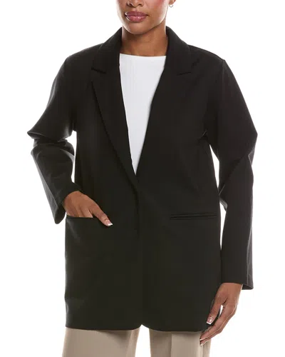 Eileen Fisher Petite Long Blazer In Animal Print