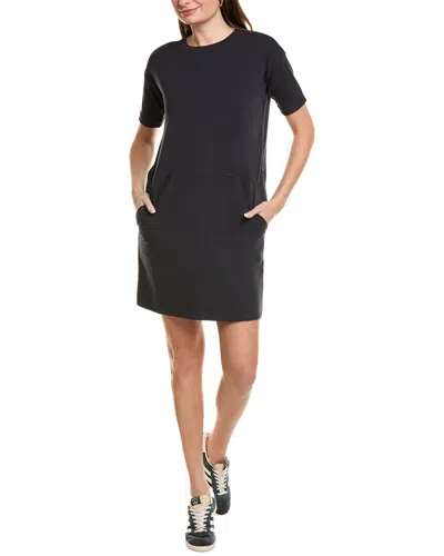 Eileen Fisher Petite Round Neck Dress In Black