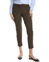 Eileen Fisher Petite Slim Ankle Pant In Black