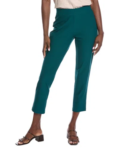 Eileen Fisher Petite Slim Ankle Pant In Blue