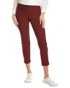 Eileen Fisher Petite Slim Ankle Pant In Brown