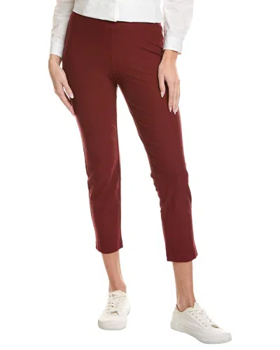 Eileen Fisher Petite Slim Ankle Pant In Brown