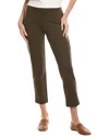 Eileen Fisher Petite Slim Ankle Pant In Brown