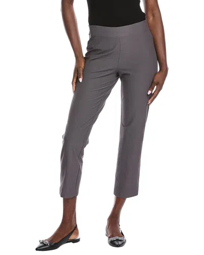 Eileen Fisher Petite Slim Ankle Pant In Gray