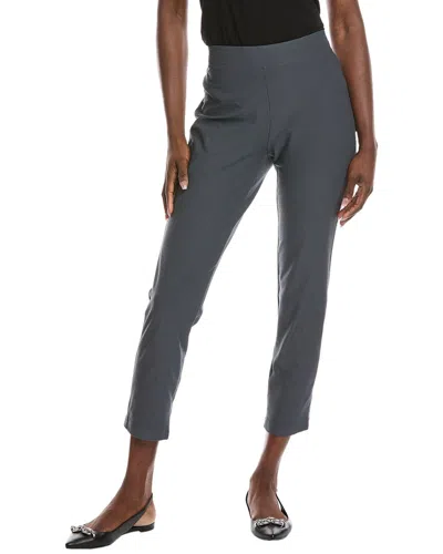 Eileen Fisher Petite Slim Ankle Pant In Gray