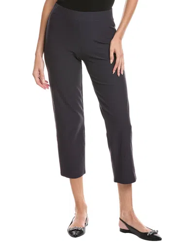 Eileen Fisher Petite Straight Ankle Pant In Blue