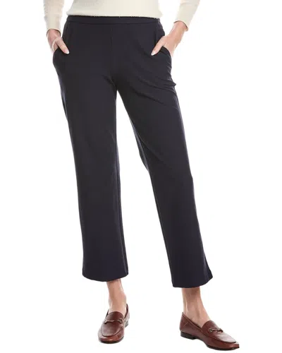 Eileen Fisher Petite Straight Pant In Blue