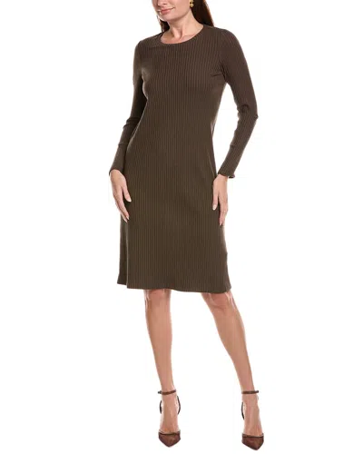 Eileen Fisher Petite T-shirt Dress In Brown