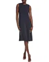 Eileen Fisher Petite Tank Midi Dress In Blue