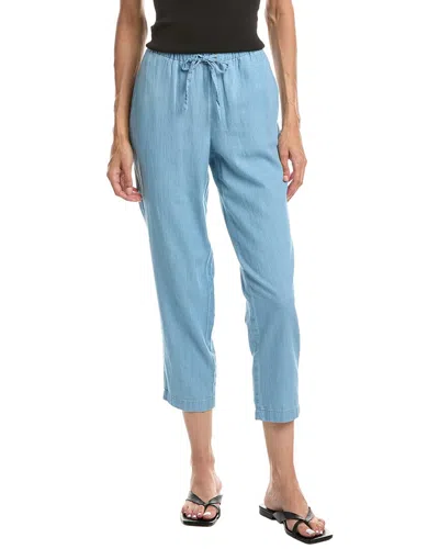 Eileen Fisher Petite Tapered Ankle Pant In White