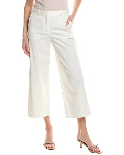 Eileen Fisher Petite Wide Ankle Trouser In Neutral