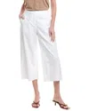 Eileen Fisher Petite Wide Cropped Trouser In White