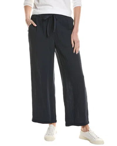 Eileen Fisher Petite Wide Leg Pant In Blue