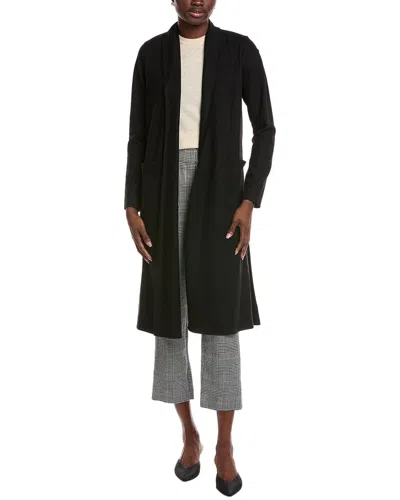 Eileen Fisher Petite Wool Jacket In Black
