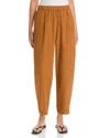 Eileen Fisher Pleated Lantern Ankle Pants In Brown