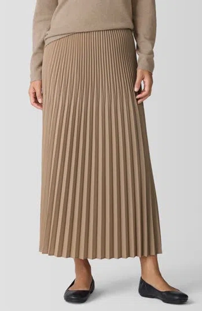 EILEEN FISHER EILEEN FISHER PLEATED MIDI SKIRT