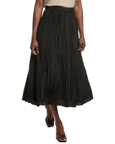 EILEEN FISHER EILEEN FISHER PLEATED SILK SKIRT