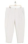 Eileen Fisher Stretch Organic Cotton Tapered Ankle Jeans In Undyed Natural