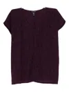 Eileen Fisher Plisse Top In Black