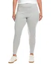 Eileen Fisher Plus Ankle Legging In Gray