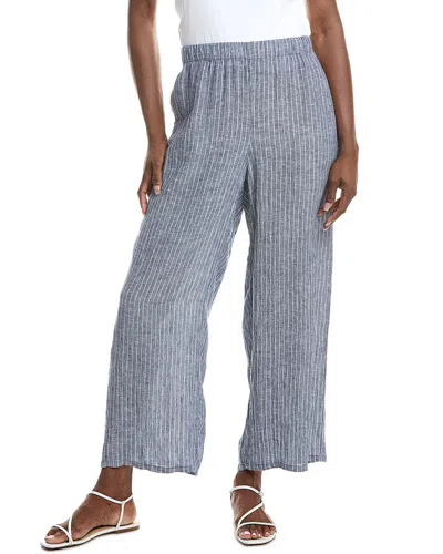 EILEEN FISHER EILEEN FISHER PLUS ANKLE WIDE LINEN PANT