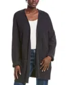 Eileen Fisher Plus Cardigan In Blue