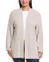 Eileen Fisher Organic Linen Cotton Long Cardigan In Neutral