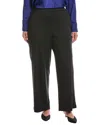 Eileen Fisher Plus Wide Cargo Pant In Black