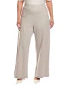 Eileen Fisher Plus Wool Pant In Neutral